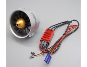 Freewing 90mm V2 12 Blade Special Metal EDF Power Combo For 8S High Speed With Reverse Brake Function